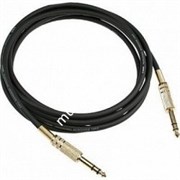 KLOTZ B3PP1-0100 готовый инструментальный кабель, балансный, длина 1 м, разъёмы KLOTZ Stereo Jack, цвет черный