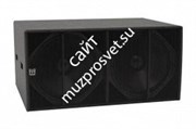 MARTIN AUDIO CSX212B пассивный сабвуфер, 2 x 12', 800 Вт AES, 134 dB, 4 Ом, 39 кг, цвет черный