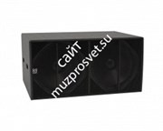 MARTIN AUDIO CSX212B-FWR всепогодный пассивный сабвуфер, 2 x 12', 800 Вт AES, 134 dB, 4 Ом, 39.5 кг, цвет черный, IP24