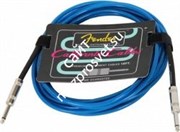 FENDER 10&#39; CALIFORNIA CABLE LAKE PLACID BLUE инструментальный кабель, 3 м, бескислородная медь, цвет синий