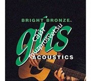 GHS BB30L BRIGHT BRONZE набор струн для акустической гитары, 12-54
