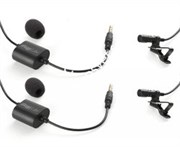 IK MULTIMEDIA iRig Mic Lav 2 Pack комплект из двух петличных микрофонов с прищепкой для аналогового подключения к iOS и Android