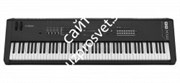 YAMAHA MX88 BK Профессиональный синтезатор, 88 клавиш, 128-голосная полифония, более 1000 тембров, Звуковой процессор MOTIF