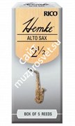 D`ADDARIO WOODWINDS RHKP5ASX250 HEMKE, ALTO, #2.5, 5 BX трости для альт саксофона, размер 2.5, 5 шт