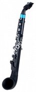 NUVO jSax (Black/Blue) саксофон, строй С (до), материал - АБС-пластик, цвет - чёрный/синий, в комплекте кейс, запасные