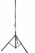 QUIK LOK SP180BK стойка для акустических систем на треноге, диаметр трубы 35мм, высота 1220-1830 мм, черная, до 56 кг