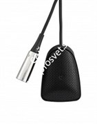SHURE CVB-B/C конденсаторный кардиоидный микрофон граничного слоя, черный, кабель 4 метра