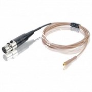 SHURE COUE6CABLEL2SL кабель для микрофонов Countryman, разъем TQG, цвет бежевый, толщина 2 мм.