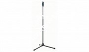 K&amp;M 25680-300-55 складная микрофонная стойка на треноге, регулировка высоты одной рукой, высота 110-182 см, алюминий, черная