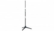 K&M 20000-300-55 прямая микрофонная стойка на треноге, высота 910-1615 мм, материал сталь, цвет черный