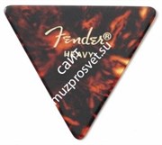 FENDER 355 Shape Picks Shell Heavy 12 Count медиаторы жесткие, цвет черепаховый (упакованы по 12шт)