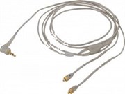 SHURE EAC64CLS отсоединяемый кабель для наушников SE846, прозрачный, посеребренные MMCX коннекторы