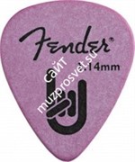 FENDER Rock-On Touring Picks, 351 Shape 1.14 MM, Purple, 72 Count медиатор 1.14мм, цвет фиолетовый (упакованы по 72 шт)