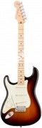 FENDER AM PRO STRAT LH MN 3TS электрогитара American Pro Stratocaster, леворукая, 3 цветный санберст, кленовая накладка грифа