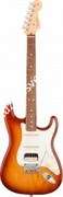 FENDER AM PRO STRAT HSS SHAW RW SSB (ASH) электрогитара American Pro Stratocaster HSS, цвет сиенна санберст (ясень), палисандр