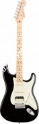 FENDER AM PRO STRAT HSS SHAW MN BK электрогитара American Pro Stratocaster, HSS, цвет черный, кленовая накладка грифа