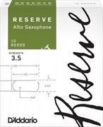 D`ADDARIO WOODWINDS DJR1035 RESERVE ASX- 10 PACK - 3.5 трости для альт саксофона, размер 3.5, 10 шт