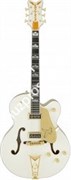 Gretsch G6136-55 Vintage Select Edition &#39;55 Falcon, Cadillac Tailpiece, TVJones, Solid Spruce, Vintage White Электрогитара п/а