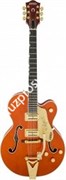 Gretsch G6120T Players Edition Nashville, Bigsby, Filter&#39;Tron, Orange Stain Электрогитара полуакуст., цвет оранж, матовый