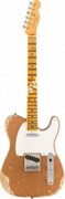 Fender Custom Shop 1953 Heavy Relic Telecaster, Maple Fingerboard, Aged Copper Электрогитара