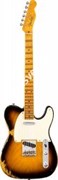 Fender Custom Shop 1953 Heavy Relic Telecaster, Maple Fingerboard, Wide-Fade 2-Color Sunburst Электрогитара