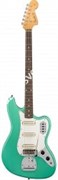Fender Custom Shop 60s Journeyman Relic Bass VI, Aged Sea Foam Green электрогитара, цвет салатовый
