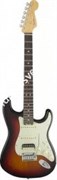 FENDER American Elite Stratocaster® HSS Shawbucker, Ebony Fingerboard, 3-Color Sunburst электрогитара, цвет 3х цвет. санберст,