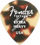 FENDER TORTUGA PICKS 551 XHVY 6 PK Медиаторы (упакованы по 6 шт.), экстра жесткие