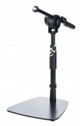 K&amp;M 25995-300-55 настольная микрофонная стойка, регулировка по высоте 285-400мм, длина стрелы 310мм, 4 резиновые ножки