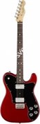 FENDER AM PRO TELE Deluxe ShawBucker Rosewood Fingerboard Candy Apple Red электрогитара Telecaster Deluxe, цв. красный