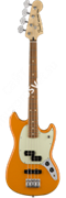 FENDER Mustang Bass PJ, Pau Ferro Fingerboard, Capri Orange бас-гитара Mustang, цвет оранжевый, накладка грифа Пао Ферро