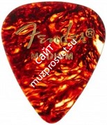 FENDER PICK - CLASSIC CELLULOID SHELL MEDIUM - медиаторы (упакованы по 72 шт.)