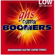 GHS GB-LOW GUITAR BOOMERS набор струн для низкой настройки электрогитары, никелированная сталь, 11-53