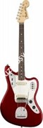 Fender American Original '60s Jaguar®, Rosewood Fingerboard, Candy Apple Red Электрогитара с кейсом, цвет красный металлик