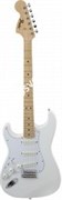 FENDER Made in Japan Traditional '68 Stratocaster® Left-Hand Maple Arctic White Электрогитара левосторонняя, цвет белый