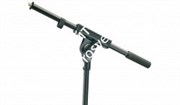 K&M 21160-300-55 верхний узел для микрофонной стойки журавль, длина 395 мм, резьба 3/8', сталь, чёрный