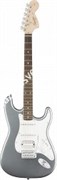 FENDER SQUIER AFFINITY STRAT HSS SLS LRL электрогитара Stratocaster, HSS, накладка лаурэль, цвет серебристый