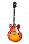 GIBSON 2019 ES-335 Figured, Heritage Cherry гитара полуакустическая, цвет красный в комплекте кейс