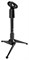 Ultimate Support JS-MMS1 стойка микрофонная настольная на мини-треноге, высота 19-25см, черная - фото 10268