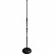 Ultimate Support JS-MCRB100C стойка микрофонная прямая с круглым основанием 84-154см, вес 3.5кг, резьба 5/8", черная - фото 10343