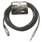 INVOTONE ACM1005/BK - микрофонный кабель, 6,3 джек моно - XLR (мама), 5 метров (черный) - фото 113256