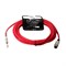 INVOTONE ACM1006/R - микрофонный кабель, 6,3 джек моно <-> XLR (мама), длина 6 м (красный) - фото 113259