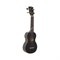 WIKI UK10S/BK - гитара укулеле сопрано, клен, цвет черный матовый, чехол в комплекте - фото 114320