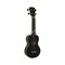WIKI UK10G/BK - гитара укулеле сопрано, клен, цвет черный глянец, чехол в комплекте - фото 114327