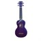 WIKI UK10G/VLT - гитара укулеле сопрано, клен, цвет - фиолетовый глянец, чехол в комплекте - фото 115817