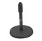 ONSTAGE DS7200B - микрофонная стойка, прямая, круглое основание, регулируемая высота,черная - фото 115922