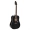 GREG BENNETT GD101S/BK - акустическая гитара, дредноут, ель, цвет черный - фото 116074