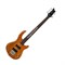 Dean E1 5 TAM - бас-гитара серия Edge 1, 5-струн,24 лада, менз.35,HH,2V+1T, цвет прозрачный янтарный - фото 116243
