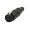 AMPHENOL AP-6-11 - разъем кабельный  6 контактов "мама ",  корпус - пластик, черный - фото 119336