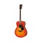 YAMAHA FS820 AB - акустическая гитара, корпус компакт, верхняя дека массив ели, цвет оранжевый санбё - фото 119881